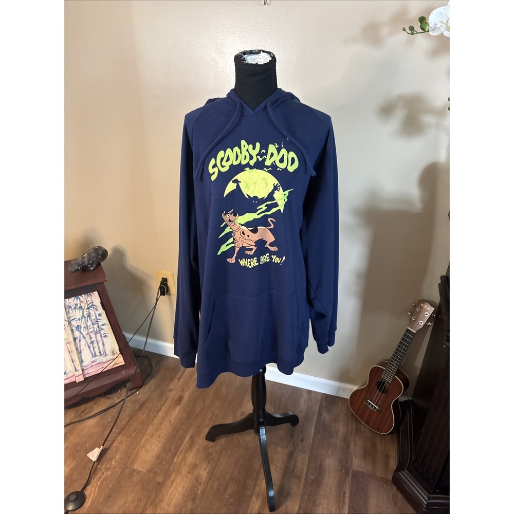 Torrid Scooby Doo Sweatshirt Fleece Crew Neck Blue 5X